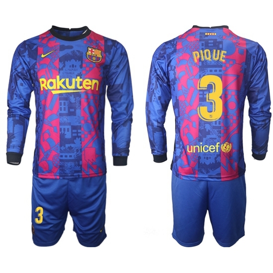 Men Barcelona Long Sleeve Soccer Jerseys 520 Men Barcelona Long Sleeve Soccer Jerseys 520