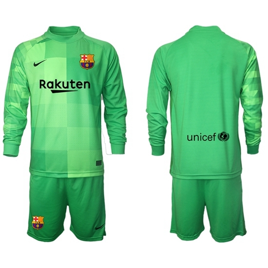 Men Barcelona Long Sleeve Soccer Jerseys 526 Men Barcelona Long Sleeve Soccer Jerseys 526