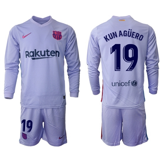 Men Barcelona Long Sleeve Soccer Jerseys 539 Men Barcelona Long Sleeve Soccer Jerseys 539