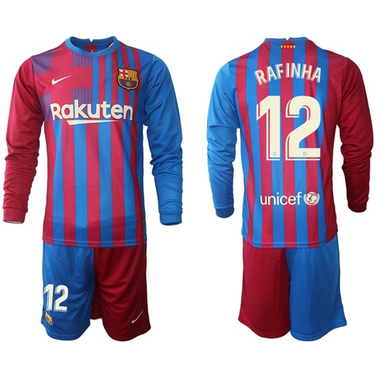 Men Barcelona Long Sleeve Soccer Jerseys 573 Men Barcelona Long Sleeve Soccer Jerseys 573
