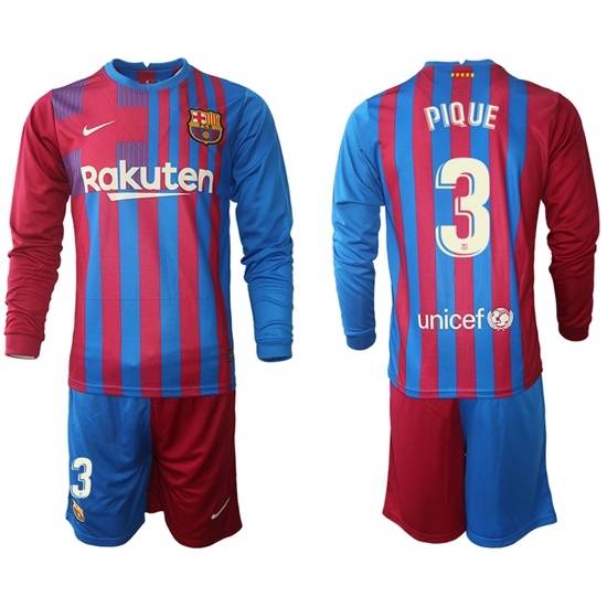 Men Barcelona Long Sleeve Soccer Jerseys 584 Men Barcelona Long Sleeve Soccer Jerseys 584