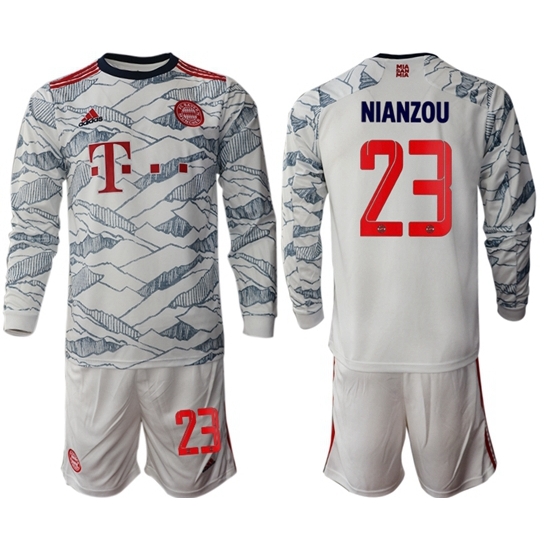 Men Bayern Long Sleeve Soccer Jerseys 524 Men Bayern Long Sleeve Soccer Jerseys 524