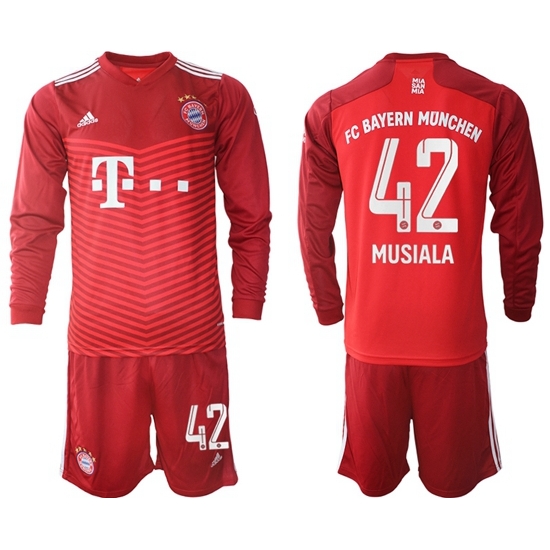 Men Bayern Long Sleeve Soccer Jerseys 540 Men Bayern Long Sleeve Soccer Jerseys 540