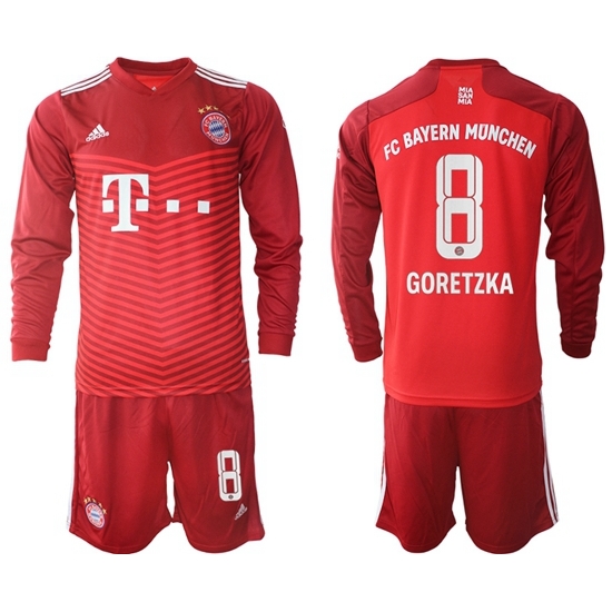 Men Bayern Long Sleeve Soccer Jerseys 548 Men Bayern Long Sleeve Soccer Jerseys 548