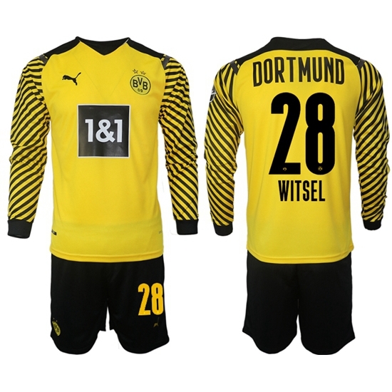 Men Borussia Dortmund Long Sleeve Soccer Jerseys 503 Men Borussia Dortmund Long Sleeve Soccer Jerseys 503