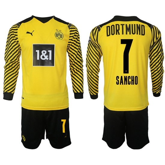 Men Borussia Dortmund Long Sleeve Soccer Jerseys 513 Men Borussia Dortmund Long Sleeve Soccer Jerseys 513