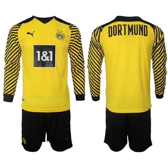 Men Borussia Dortmund Long Sleeve Soccer Jerseys 518 Men Borussia Dortmund Long Sleeve Soccer Jerseys 518