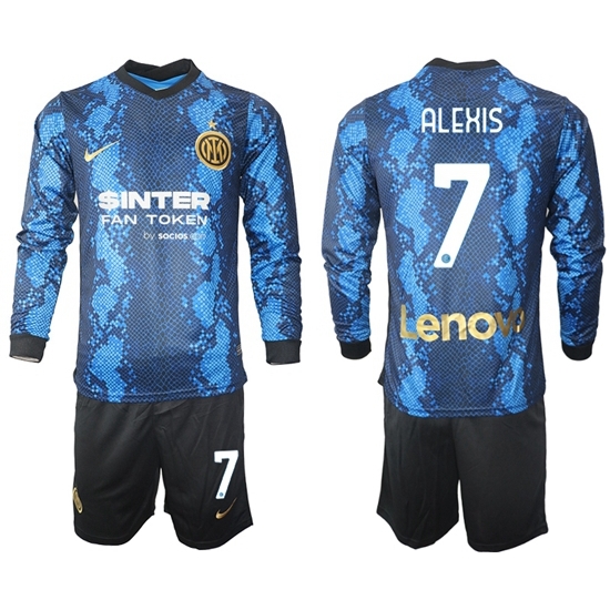 Men Inter Milan Long Sleeve Soccer Jerseys 516 Men Inter Milan Long Sleeve Soccer Jerseys 516