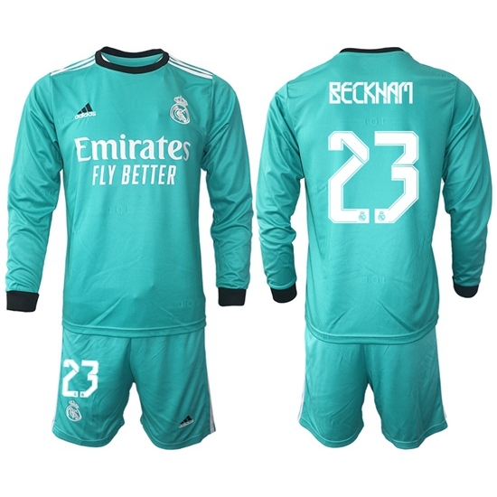 Men Real Madrid Long Sleeve Soccer Jerseys 501 Men Real Madrid Long Sleeve Soccer Jerseys 501