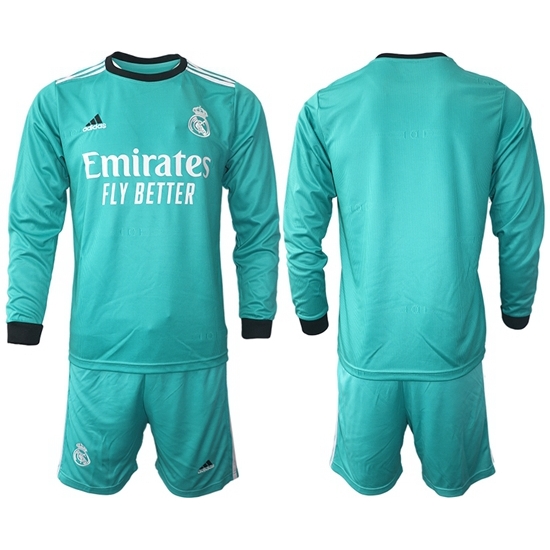Men Real Madrid Long Sleeve Soccer Jerseys 518 Men Real Madrid Long Sleeve Soccer Jerseys 518