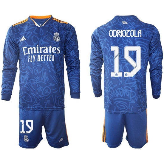Men Real Madrid Long Sleeve Soccer Jerseys 526 Men Real Madrid Long Sleeve Soccer Jerseys 526