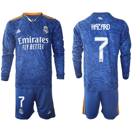 Men Real Madrid Long Sleeve Soccer Jerseys 536 Men Real Madrid Long Sleeve Soccer Jerseys 536