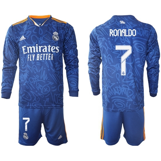 Men Real Madrid Long Sleeve Soccer Jerseys 537 Men Real Madrid Long Sleeve Soccer Jerseys 537