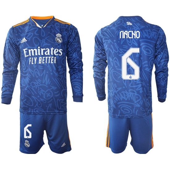 Men Real Madrid Long Sleeve Soccer Jerseys 539 Men Real Madrid Long Sleeve Soccer Jerseys 539