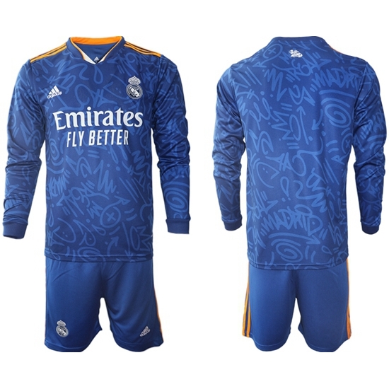 Men Real Madrid Long Sleeve Soccer Jerseys 546 Men Real Madrid Long Sleeve Soccer Jerseys 546
