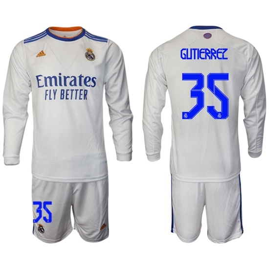 Men Real Madrid Long Sleeve Soccer Jerseys 557 Men Real Madrid Long Sleeve Soccer Jerseys 557