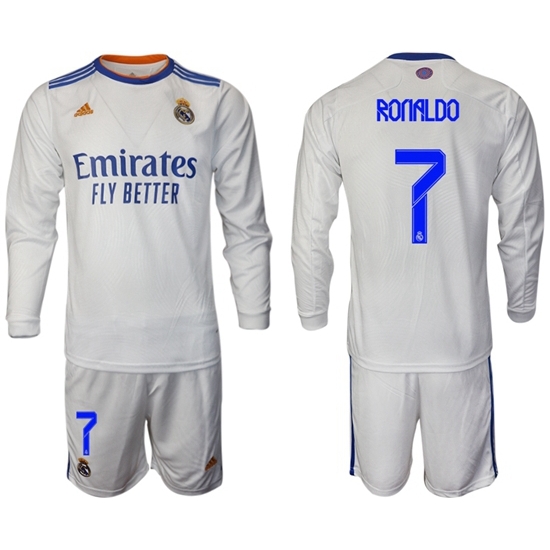 Men Real Madrid Long Sleeve Soccer Jerseys 574 Men Real Madrid Long Sleeve Soccer Jerseys 574