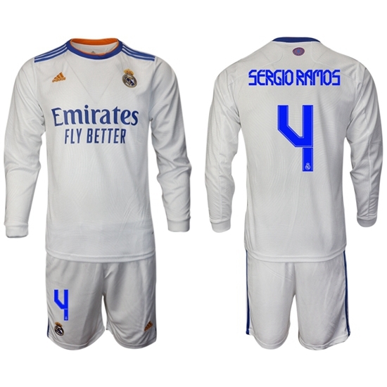 Men Real Madrid Long Sleeve Soccer Jerseys 578 Men Real Madrid Long Sleeve Soccer Jerseys 578