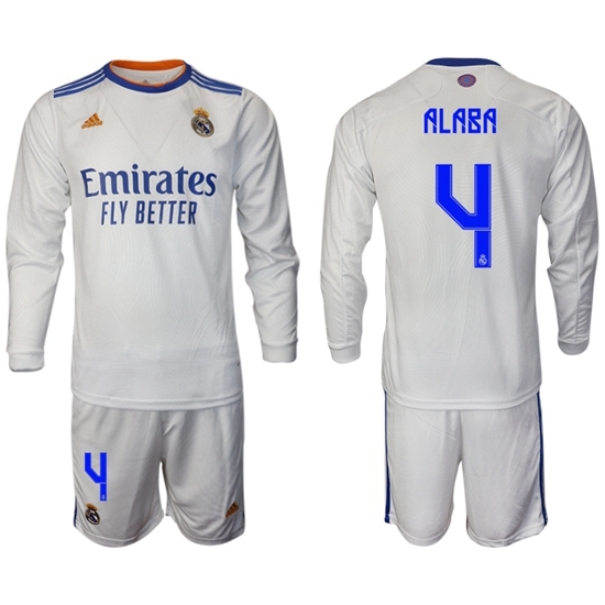 Men Real Madrid Long Sleeve Soccer Jerseys 579 Men Real Madrid Long Sleeve Soccer Jerseys 579