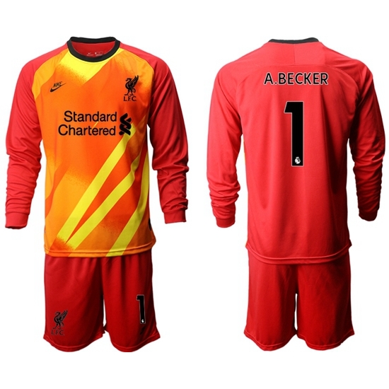 Men Liverpool Long Sleeve Soccer Jerseys 529 Men Liverpool Long Sleeve Soccer Jerseys 529