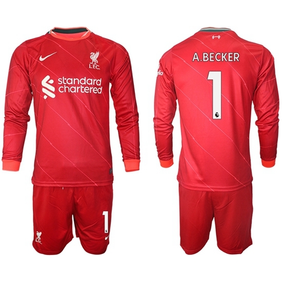 Men Liverpool Long Sleeve Soccer Jerseys 548 Men Liverpool Long Sleeve Soccer Jerseys 548