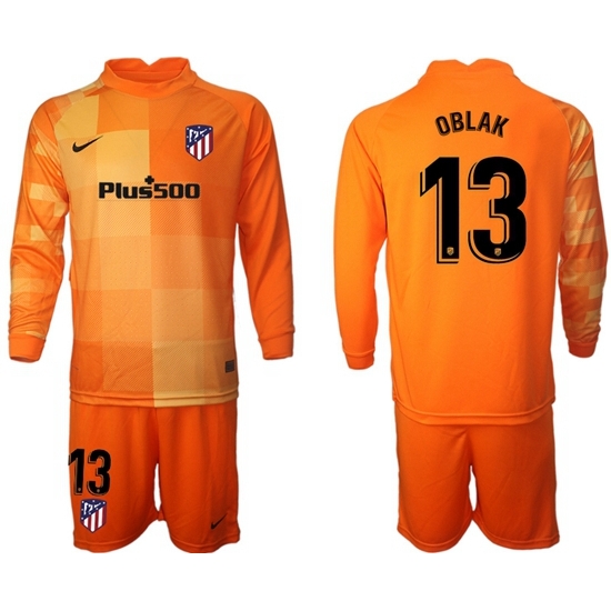 Men Atletico de Madrid Long Sleeve Soccer Jerseys 504 Men Atletico de Madrid Long Sleeve Soccer Jerseys 504