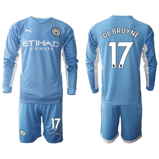 Men Manchester City Long Sleeve Soccer Jerseys 507 Men Manchester City Long Sleeve Soccer Jerseys 507