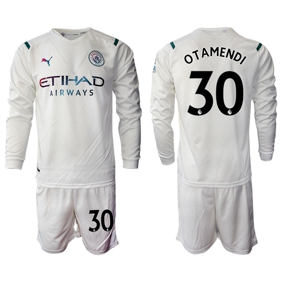 Men Manchester City Long Sleeve Soccer Jerseys 522 Men Manchester City Long Sleeve Soccer Jerseys 522