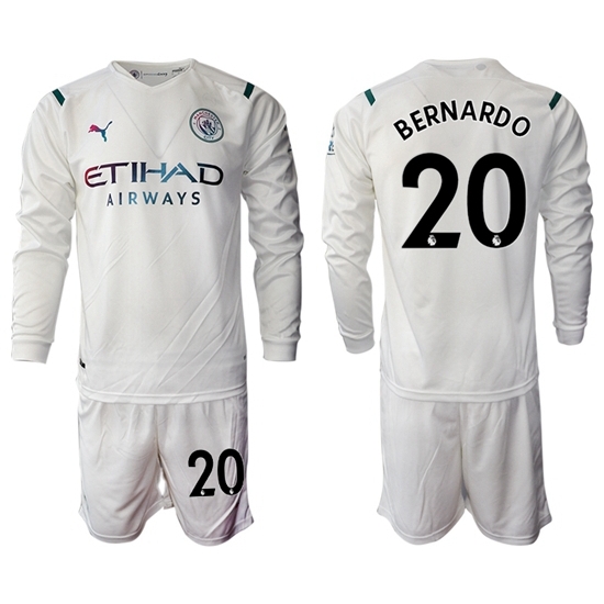 Men Manchester City Long Sleeve Soccer Jerseys 525 Men Manchester City Long Sleeve Soccer Jerseys 525
