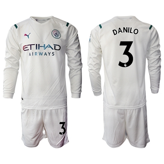 Men Manchester City Long Sleeve Soccer Jerseys 535 Men Manchester City Long Sleeve Soccer Jerseys 535