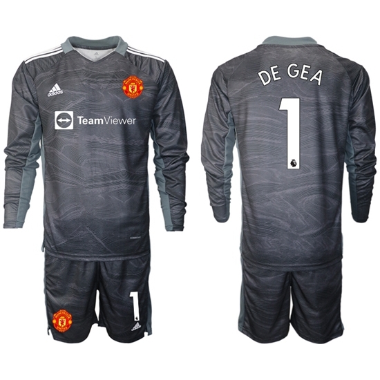 Men Manchester United Long Sleeve Soccer Jerseys 504 Men Manchester United Long Sleeve Soccer Jerseys 504