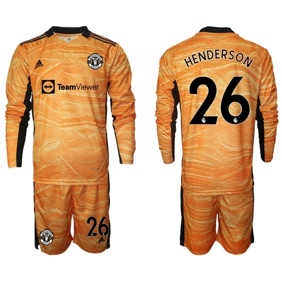 Men Manchester United Long Sleeve Soccer Jerseys 506 Men Manchester United Long Sleeve Soccer Jerseys 506