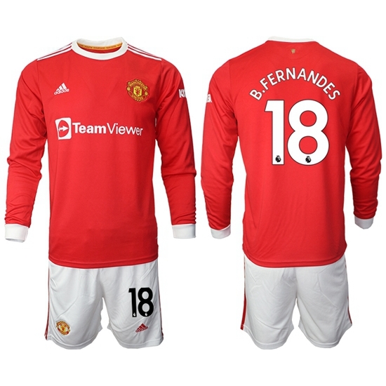 Men Manchester United Long Sleeve Soccer Jerseys 514 Men Manchester United Long Sleeve Soccer Jerseys 514
