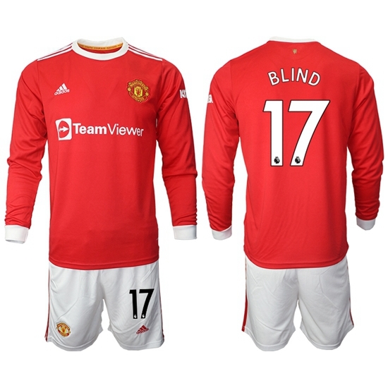 Men Manchester United Long Sleeve Soccer Jerseys 515 Men Manchester United Long Sleeve Soccer Jerseys 515