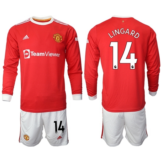 Men Manchester United Long Sleeve Soccer Jerseys 516 Men Manchester United Long Sleeve Soccer Jerseys 516