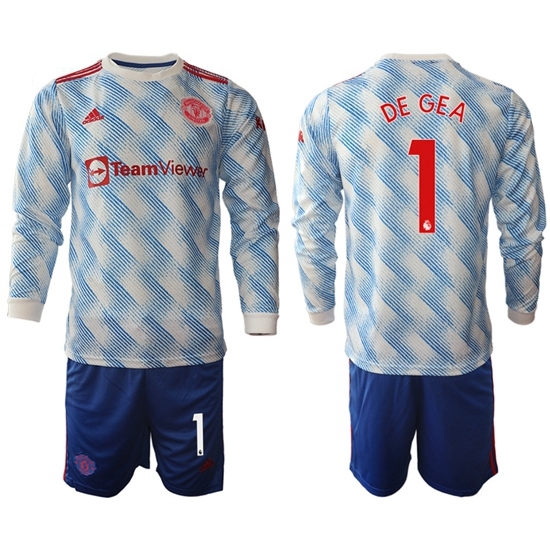 Men Manchester United Long Sleeve Soccer Jerseys 540 Men Manchester United Long Sleeve Soccer Jerseys 540