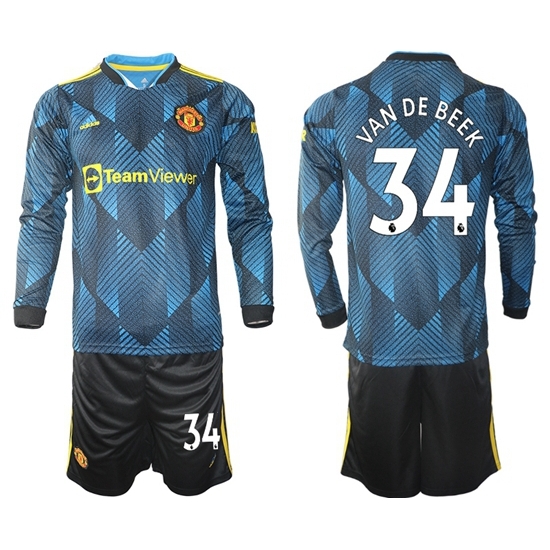 Men Manchester United Long Sleeve Soccer Jerseys 543 Men Manchester United Long Sleeve Soccer Jerseys 543