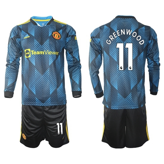Men Manchester United Long Sleeve Soccer Jerseys 551 Men Manchester United Long Sleeve Soccer Jerseys 551