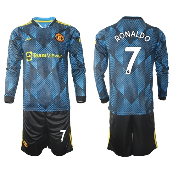 Men Manchester United Long Sleeve Soccer Jerseys 555 Men Manchester United Long Sleeve Soccer Jerseys 555
