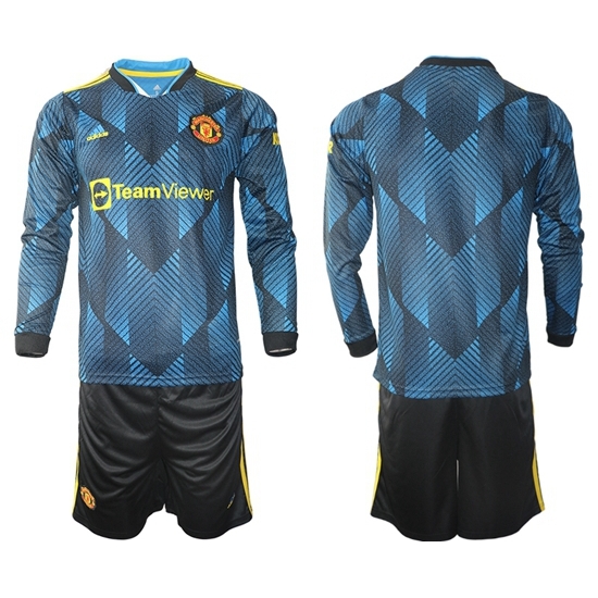 Men Manchester United Long Sleeve Soccer Jerseys 558 Men Manchester United Long Sleeve Soccer Jerseys 558