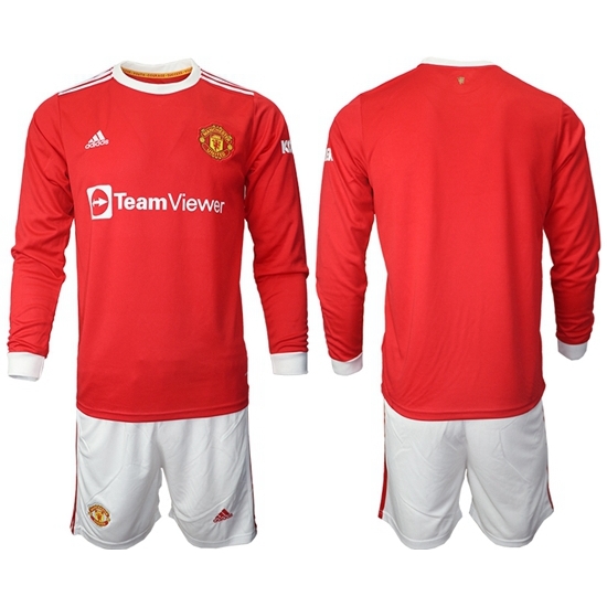 Men Manchester United Long Sleeve Soccer Jerseys 559 Men Manchester United Long Sleeve Soccer Jerseys 559