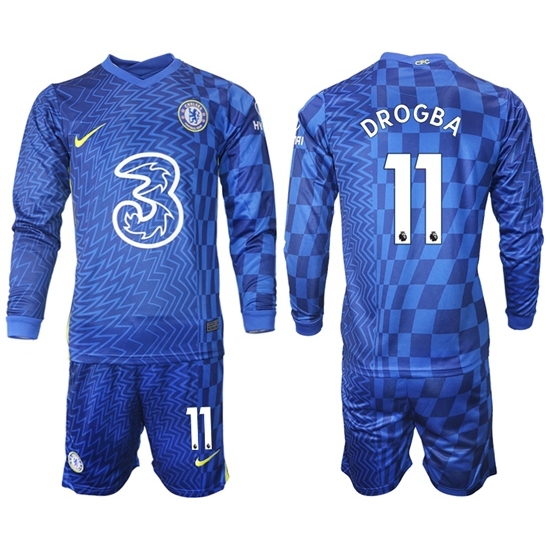 Men Chelsea Long Sleeve Soccer Jerseys 521 Men Chelsea Long Sleeve Soccer Jerseys 521