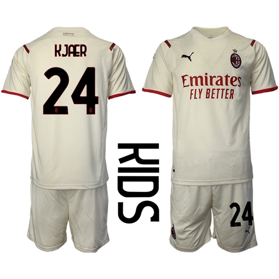 Kids AC Milan Soccer Jerseys 003 Kids AC Milan Soccer Jerseys 003