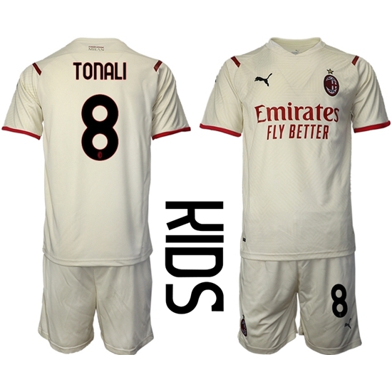 Kids AC Milan Soccer Jerseys 008 Kids AC Milan Soccer Jerseys 008