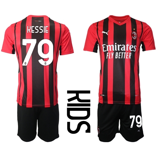 Kids AC Milan Soccer Jerseys 011 Kids AC Milan Soccer Jerseys 011