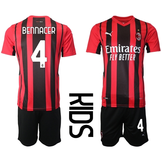 Kids AC Milan Soccer Jerseys 020 Kids AC Milan Soccer Jerseys 020