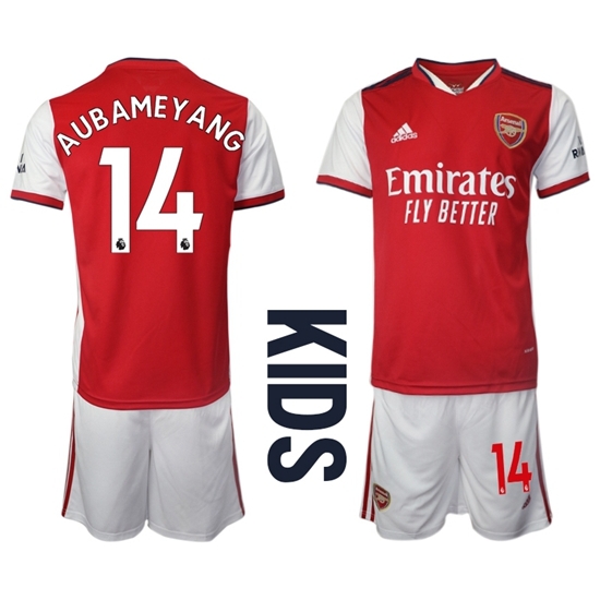 Kids Arsenal Soccer Jerseys 012