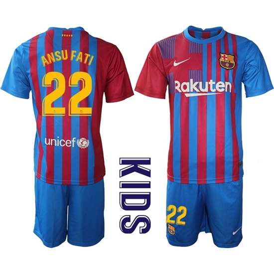 Kids Barcelona Soccer Jerseys 067 Kids Barcelona Soccer Jerseys 067
