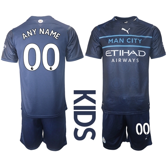 Kids Manchester City Soccer Jerseys 001 Customized Kids Manchester City Soccer Jerseys 001 Customized