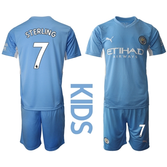 Kids Manchester City Soccer Jerseys 018 Kids Manchester City Soccer Jerseys 018